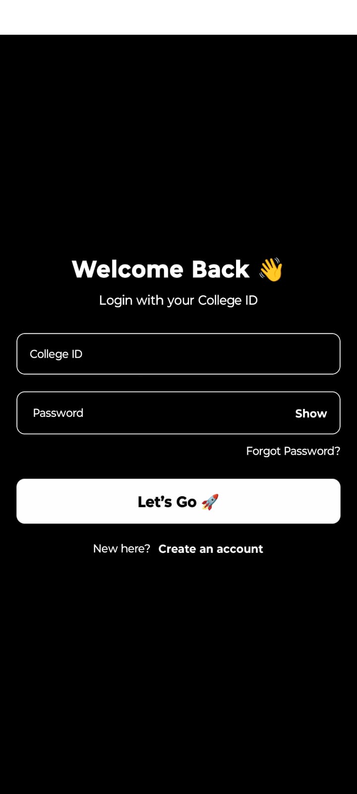 NoteForge Login Page