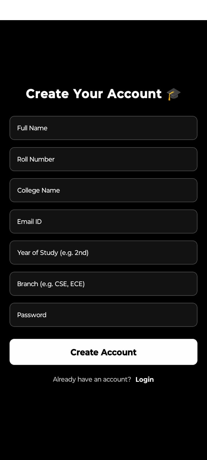 NoteForge Signup Page